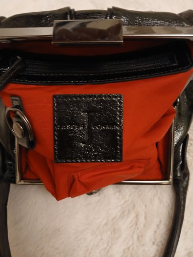 Jasper Conran black  bag with charms