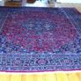 Antique Iranian Handmade Woollen Rug Image 5
