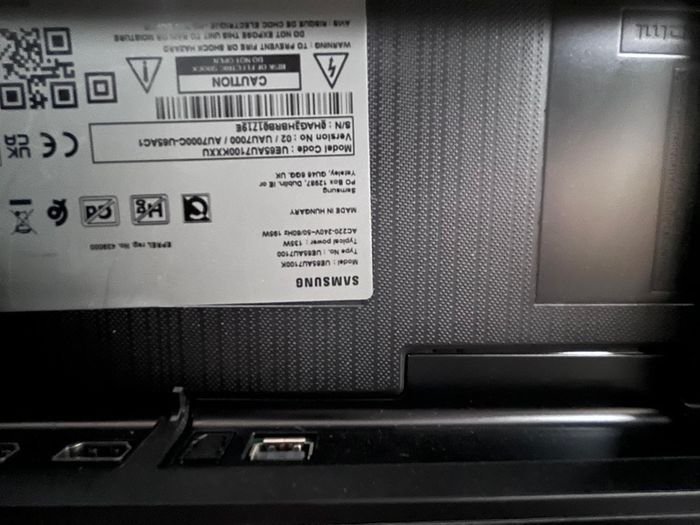 Samsung 65 inch tv