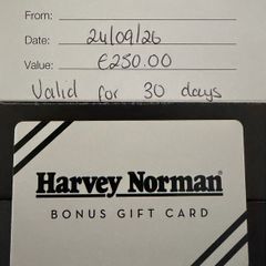 Harvey Norman 250 EUR Gift Card