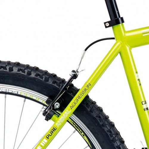 19" Coyote Nebraska Gents FS, 21 Speed, Green/Black