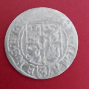 LITHUNIA 1625 Sigasmund III  One and a Half Groschen Coin in Fine condition