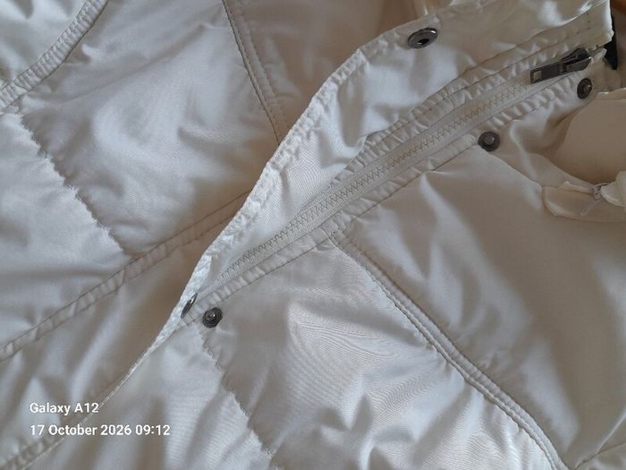 Winter white womens coat size 14