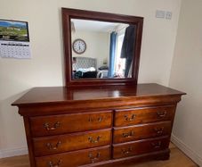 Chest of drawers and large mirror. Slashed Price!