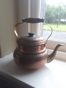Copper Coloured Ornamental pot