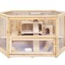 Large Wooden Hamster House Image 3