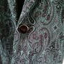 BNWT Green and black jacquard blazer. Size 12 Image 2