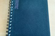 Manchester Uni spiral notepad