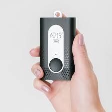 RRP eur 200 . Barely used (+ new original box) portable air quality monitor Atmotube Pro + phone app