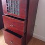 Oak Solid wood Tollboy Chest of drawers Image 8