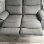 Mila Large Corner Sofa with Console and Power Recliner - Grey Image 6