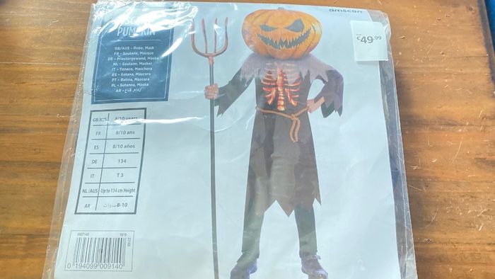 Pumpkin Halloween Costume
