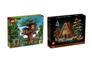 Lego 21338 A Frame Cabin &amp; 21318 Tree House