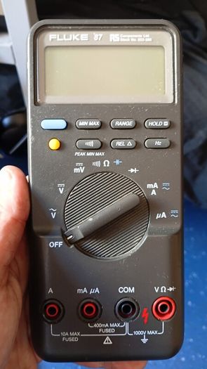 Fluke 87V Fluke 87V 87V Digital Digital Multimeter True RMS, 10 A, 10 A, 1000 V Digital Multimeter True RMS, 10 A, 1000 V