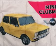 Mini Clubman Flag (Yellow) 90cm x 60cm.