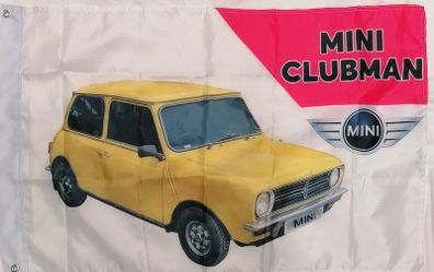Mini Clubman Flag (Yellow) 90cm x 60cm.