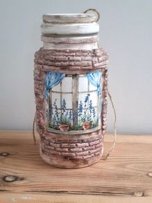 Vintage Glass Jar