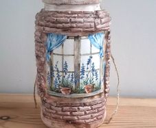 Vintage Glass Jar