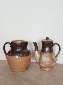 Antique Royal Doultot ceramic. The stamp was used from 1872 till 1906.