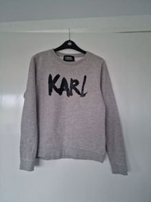 Karl Lagerfeld Grey Jumper