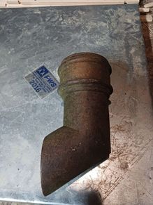 cast iron down pipe outlet 3"