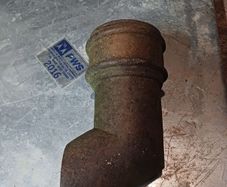 cast iron down pipe outlet 3"