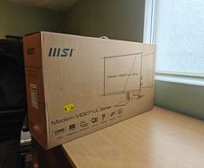 MSI Modern MD271UL 27" 4K UHD IPS Monitor: Mint Condition, Full Box & Accessories