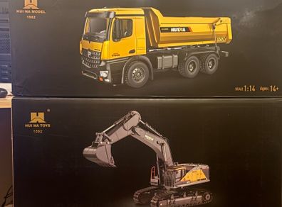 Huina Excavator & Dumper