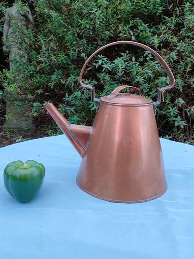 Early 20th century copper watering can