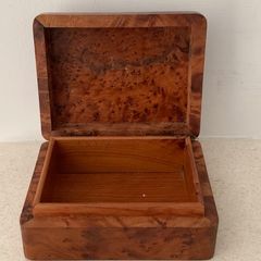 Moroccan Thuya Burl Wood Jewellery Box