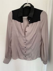 [Clothes for adults] Long sleeved elegant blouse, size M 38