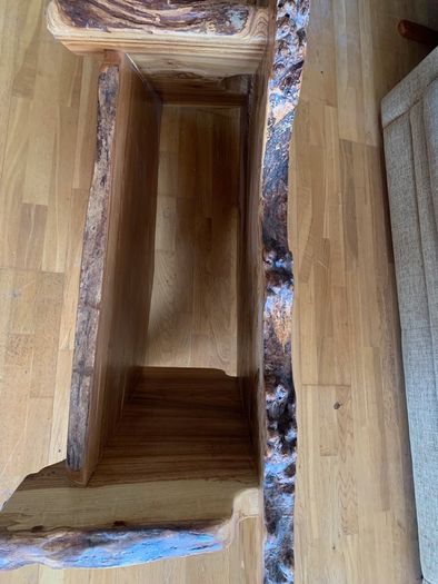 Very Rare Bog Oak Table