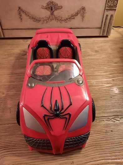 Large Toy Biz Spiderman 2 Spider Glider Car 2000