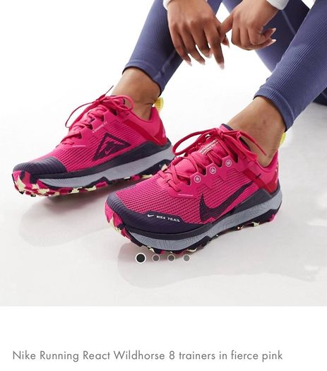 Nike Trail React Running Wildhorse Trainers UK4
