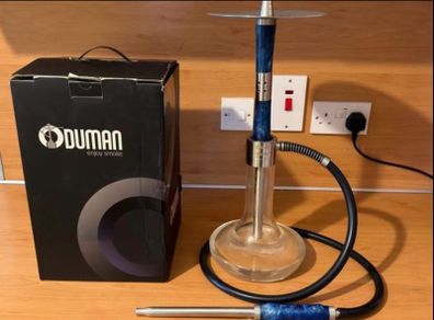 Oduman PROXY Hookah Shisha Ocean Blue Like New