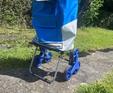 6-wheel stair-climbing shopping trolley