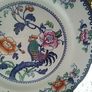Four Bishop & Stonier Bisto Nankin Antique Plates Image 3