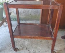 Vintage Art Deco serving trolley