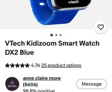 VTech KidiZoom Smart Watch  Blue