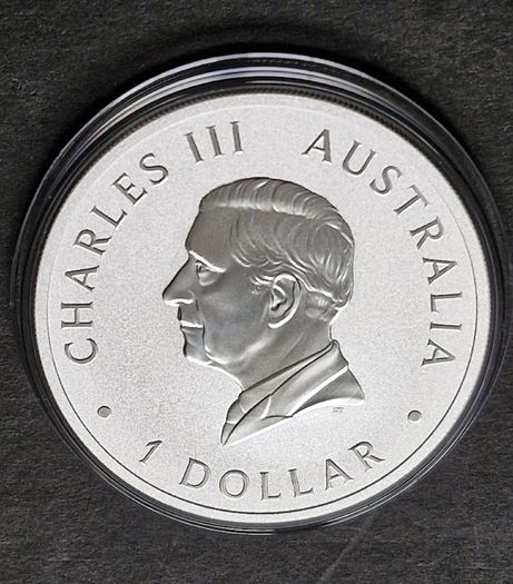 2026 Australia 1 Dollar 1 oz Silver Kookaburra BU Coin ( In Capsule)