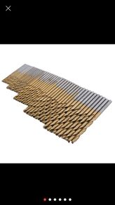 50pcs Titanium Steel Drill Bit Set Tool
