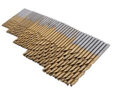 50pcs Titanium Steel Drill Bit Set Tool