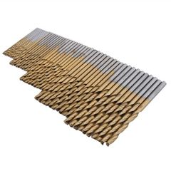 50pcs Titanium Steel Drill Bit Set Tool