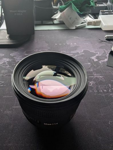 Sigma 50mm f/1.4 EX DG HSM - Canon EF Fit (With original case)