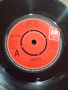 Vinyl Squeeze Labelled With Love