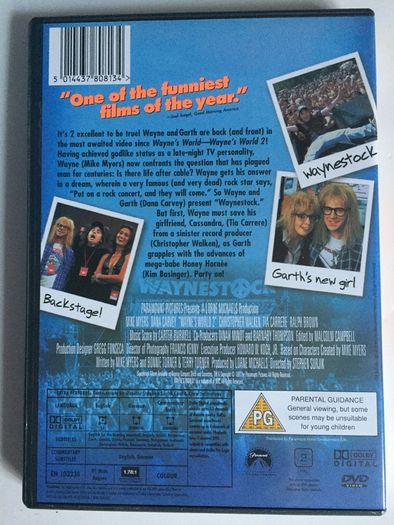 Wayne's World 1+2 Boxset (Mike Myers & Dana Carvey) [Movie DVD]