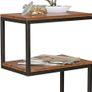 Side Table S-Shape fully assembled coffee table Image 2