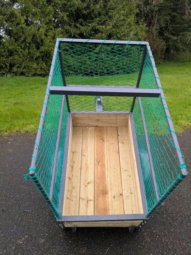 Small trailer ideal for bales/turf/recycling