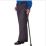 Folding Walking Stick, Green Floral. Image 5