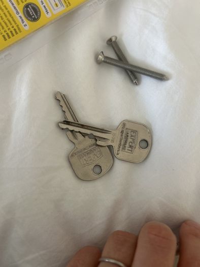 Door lock and keys